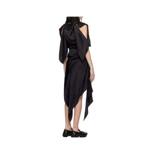 Fornax Draped Dress