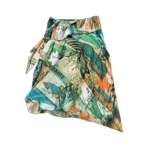 Kukri Draped Skirt