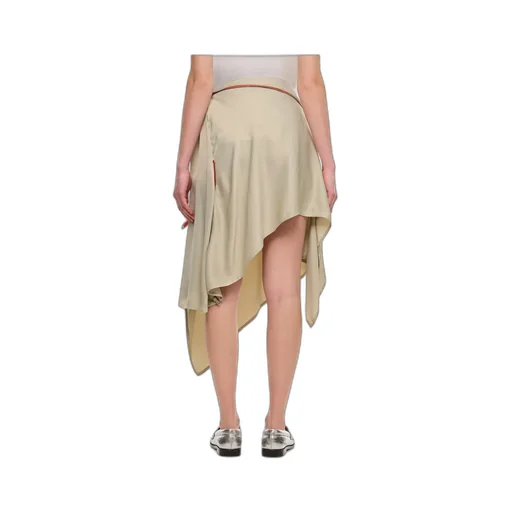 Asymmetric Midi Skirt