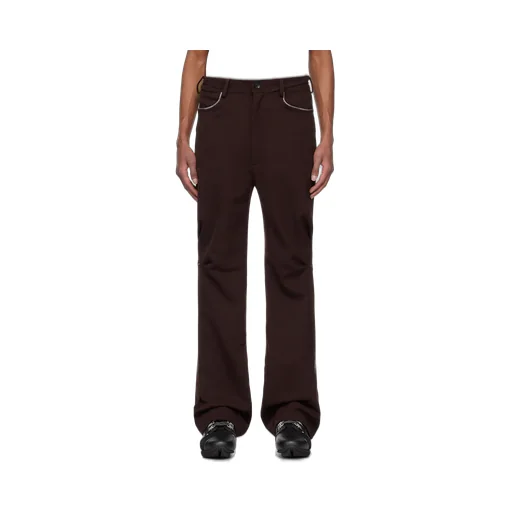 Belt-Loop Casual Pants