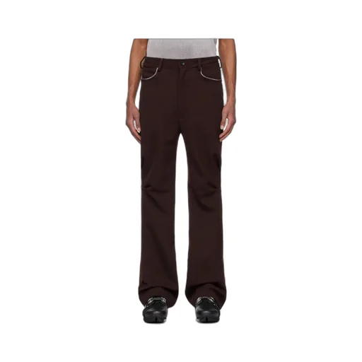 Belt-Loop Casual Pants