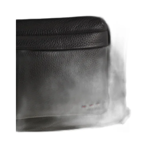 Logo Embossed Zipped Backpack
