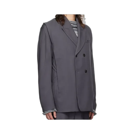 Long-Sleeved Suit Coat