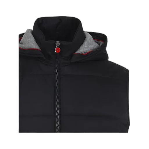 Zip-Up Hooded Padded Vest