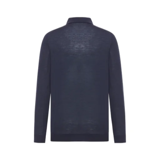 Long-Sleeved Polo Shirt