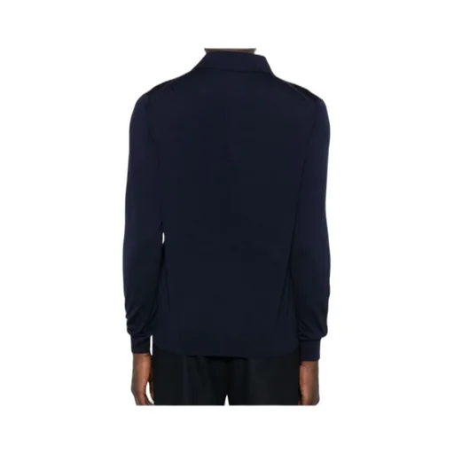 Long-Sleeved Polo Shirt