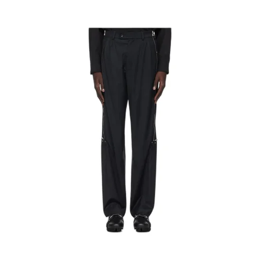 Belt-Loop Casual Pants
