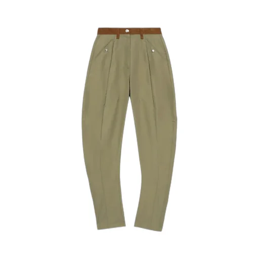 Belt-Loop Casual Pants