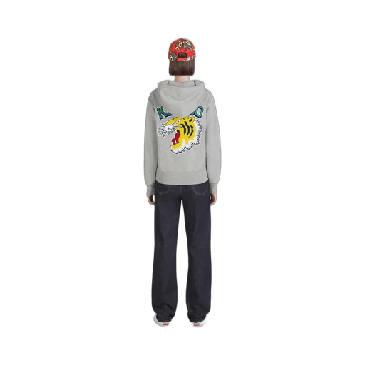 Tiger Varsity Oversized Hoodie
