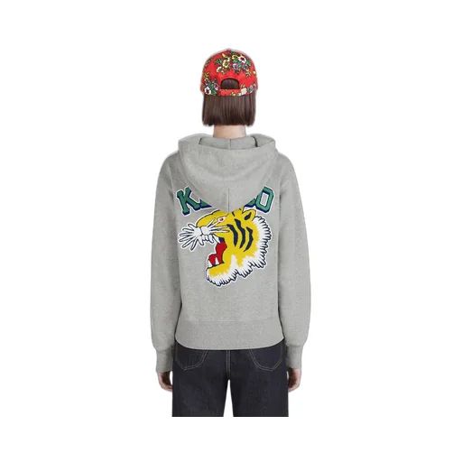 Tiger Varsity Oversized Hoodie