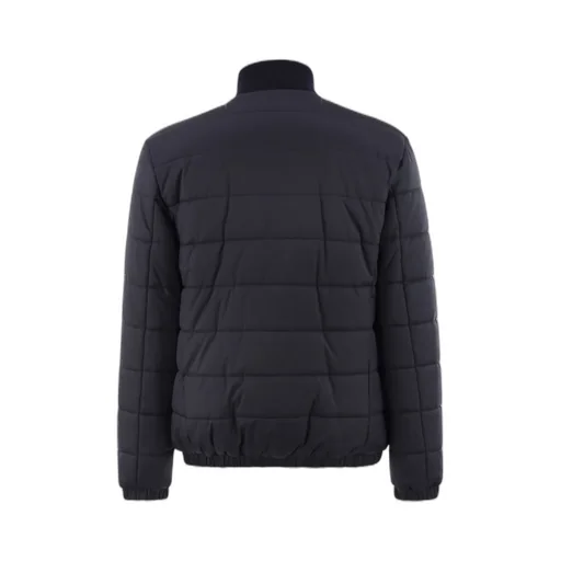 Zip-Up Padded Bomber Jacket