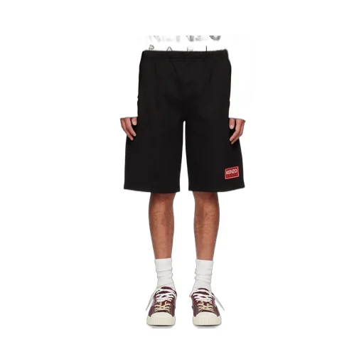 Logo Patch Bermuda Shorts