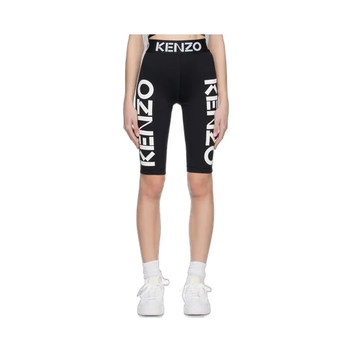Logo Printed Knee-Length Shorts