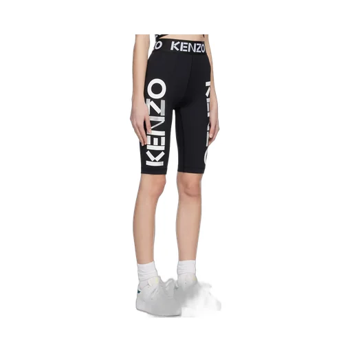 Logo Printed Knee-Length Shorts