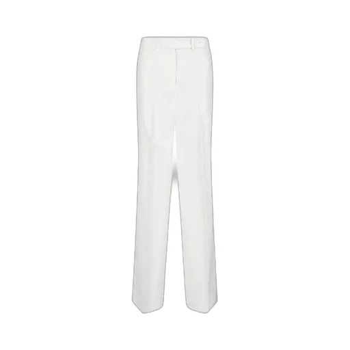 Straight-Leg Pleated-Detail Trousers