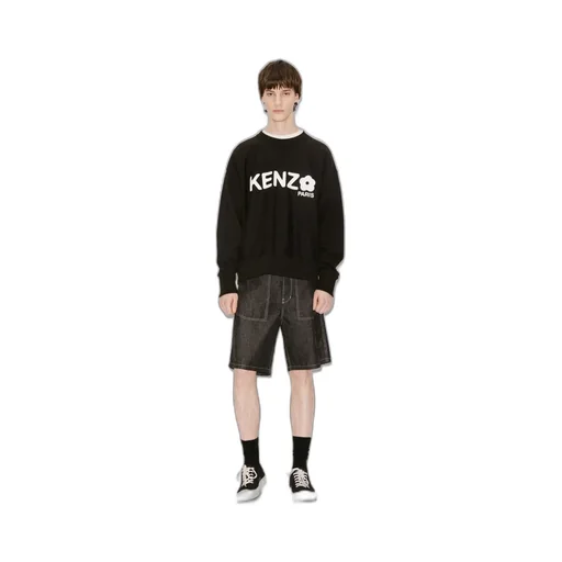 Logo Printed Crewneck Sweatshirt