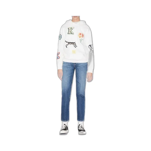 All-Over Graphic Patch Hoodie