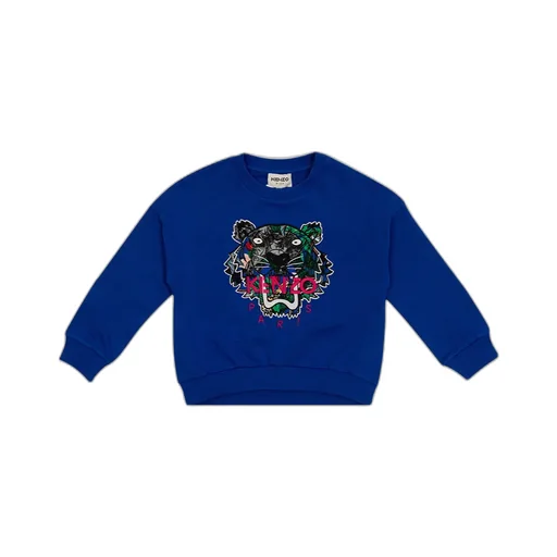 Tiger Head Embroidered Sweatshirt