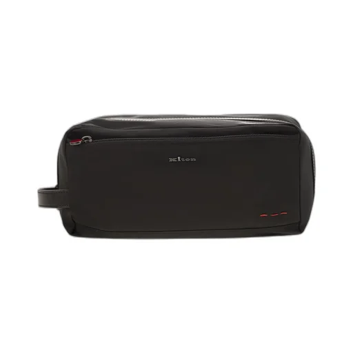 Logo Plaque Beauty Case