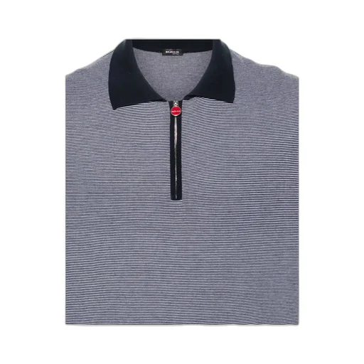 Zip-Up Polo Shirt