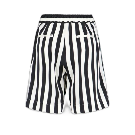Striped Drawstring Shorts