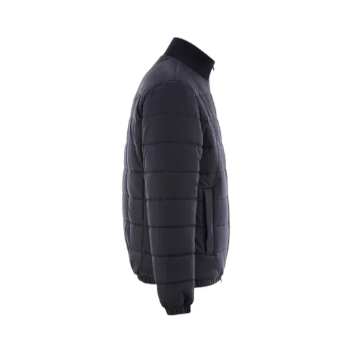 Zip-Up Padded Bomber Jacket