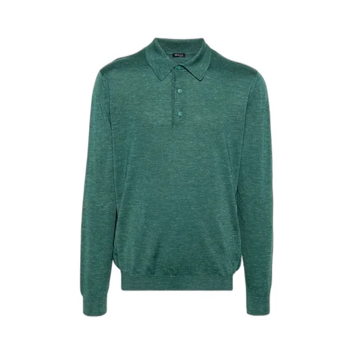 Fine Knit Polo Shirt