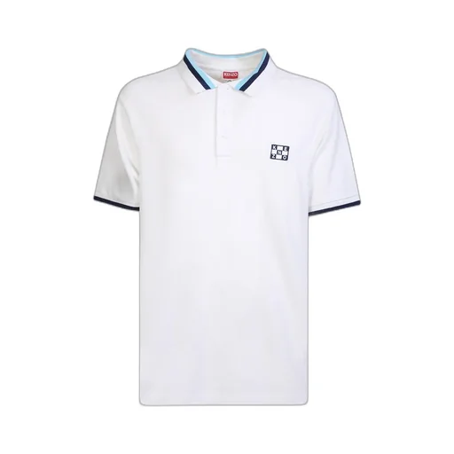 Logo Patch Short-Sleeved Polo Shirt