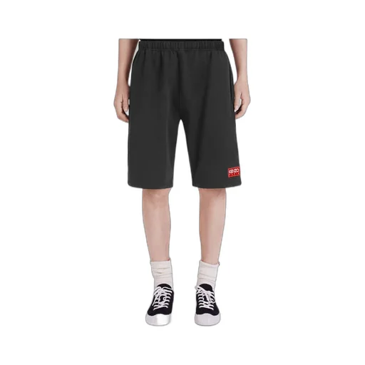 Logo-Patch Mid-Rise Shorts