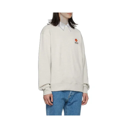 Logo-Embroidered Crewneck Sweatshirt