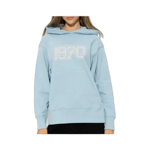 Logo Printed Oversized Hoodie