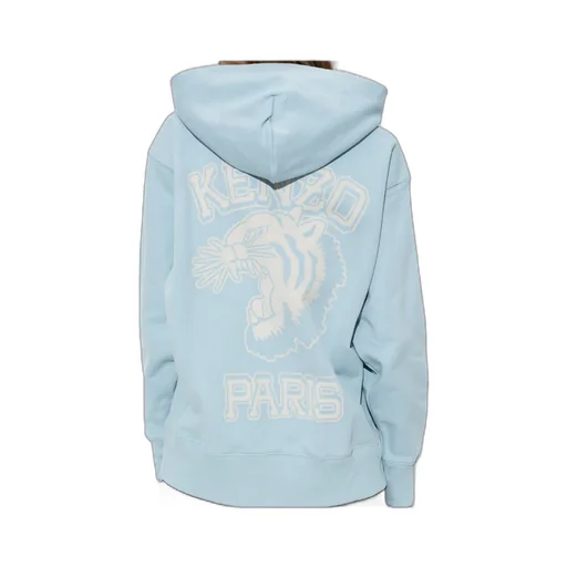Logo Printed Oversized Hoodie