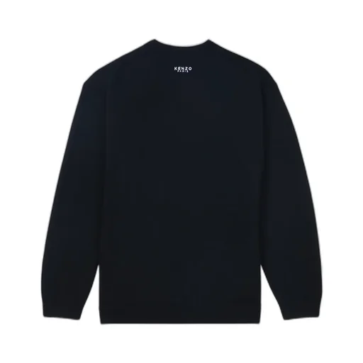 Lucky Tiger Embroidered Knit Jumper