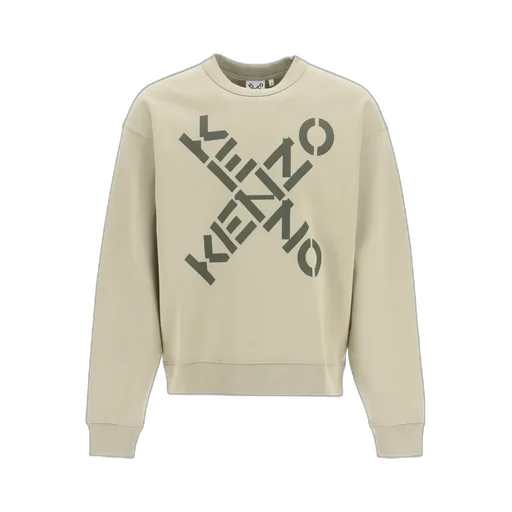 Sport Oversize X Logo Crewneck Sweatshirt