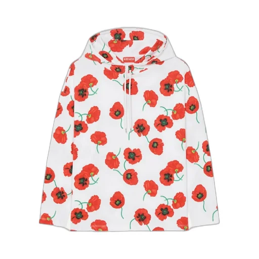 Kenzo Poppy Hooded Sweatshirt