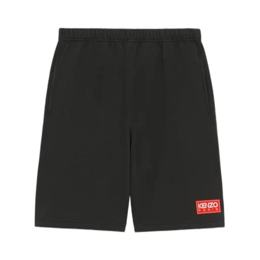 Logo-Patch Mid-Rise Shorts