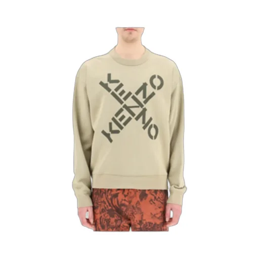 Sport Oversize X Logo Crewneck Sweatshirt
