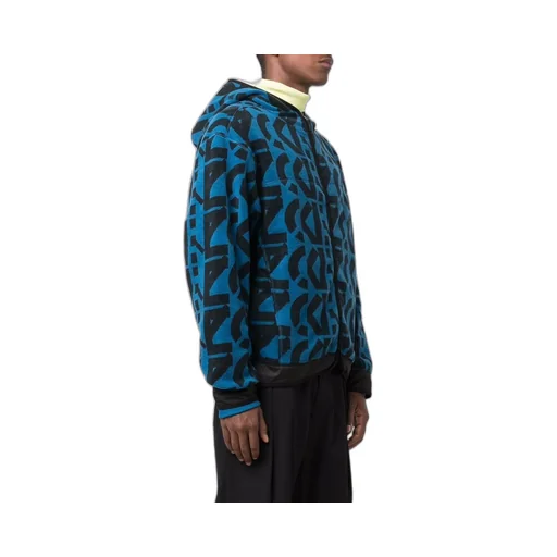Allover Monogram Zipped Hoodie
