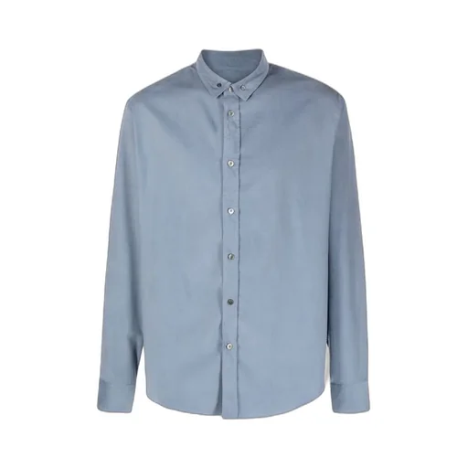 Long-Sleeved Buttoned Shirt