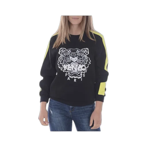 Tiger Head Embroidered Sweatshirt
