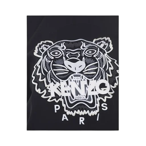 Tiger Head Embroidered Sweatshirt