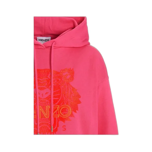 Tiger-Logo Hoodie Dress