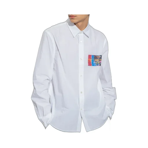 Graphic Printed Long-Sleeved Shirt