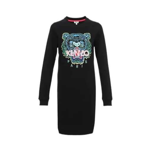 Logo Embroidered Dress
