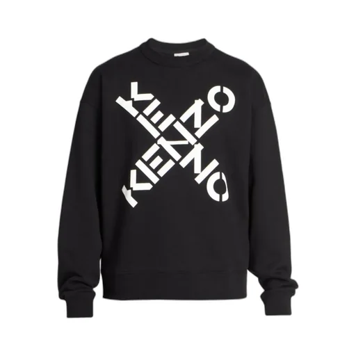 Sport Big X Logo Print Sweatshirt