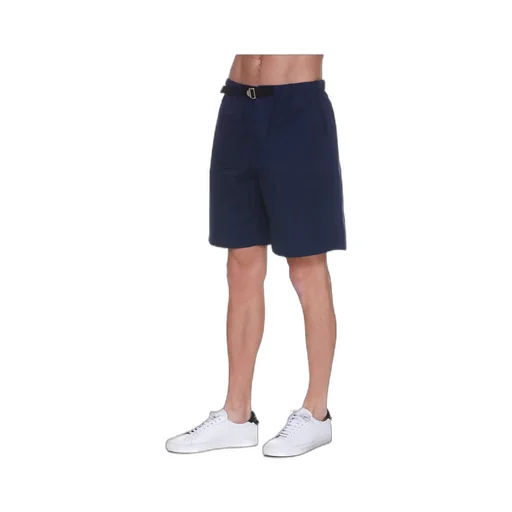 Buckle Knee-Length Shorts