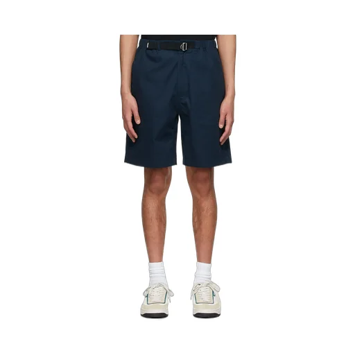 Buckle Knee-Length Shorts