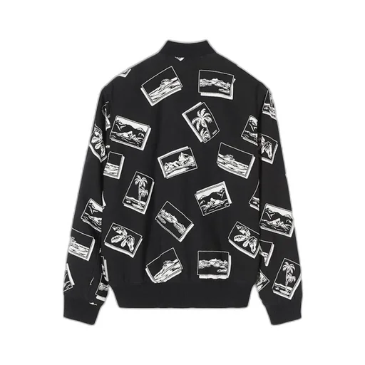 Printed Baseball Jacket