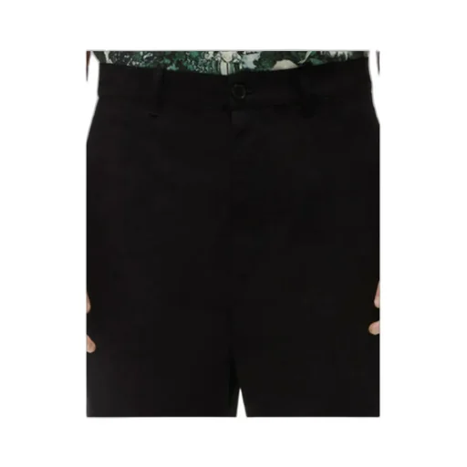 Tapered Cropped Trousers