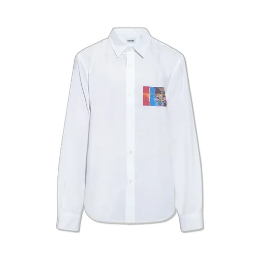 Graphic Printed Long-Sleeved Shirt